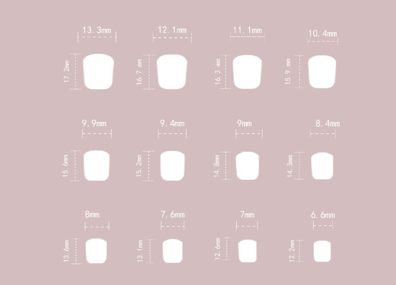 Nude Pink Press On Nails – Short Squoval Gold Butterfly Design Glossy Reusable Acrylic Nails 154