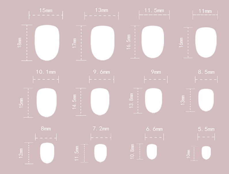 Nude Pink French Tip Press On Nails Round Shape Glossy Classic White Tips Natural Minimal Design Reusable Full Cover False Nails Kit Elegant Everyday Wear 108