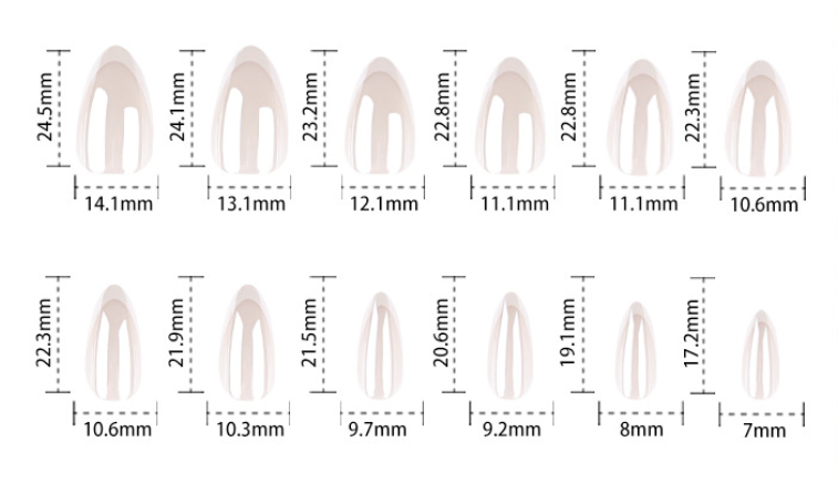Press On Nails French Tip Pearl White Glossy Nude Nails Natural Clean Girl Aesthetic Fake Nails Reusable Short Almond Coffin Bridal Wedding Simple Elegant Nails for Women 74