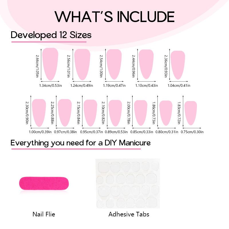 Press On Nails Summer Fruit Design Grapefruit Orange Blue French Tip Glossy Fake Nails Reusable Nail Set Vacation Nails 66