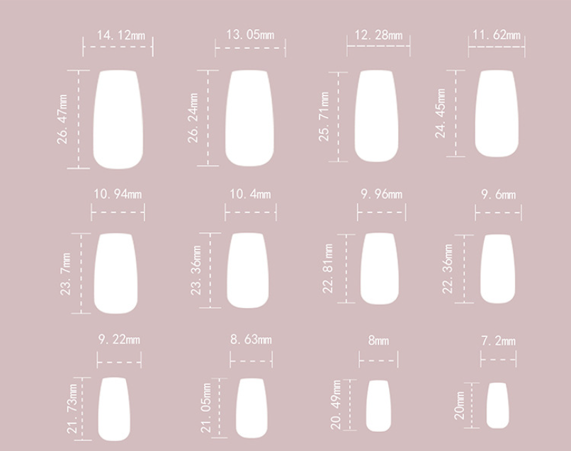 French Tip Press-On Nails Nude Pink Green Almond Long 3D Texture Reusable Glue On Fake Nails Elegant Set 39